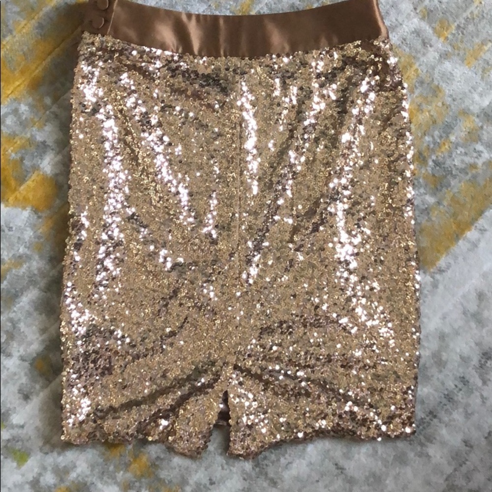 Sparkly holiday skirt